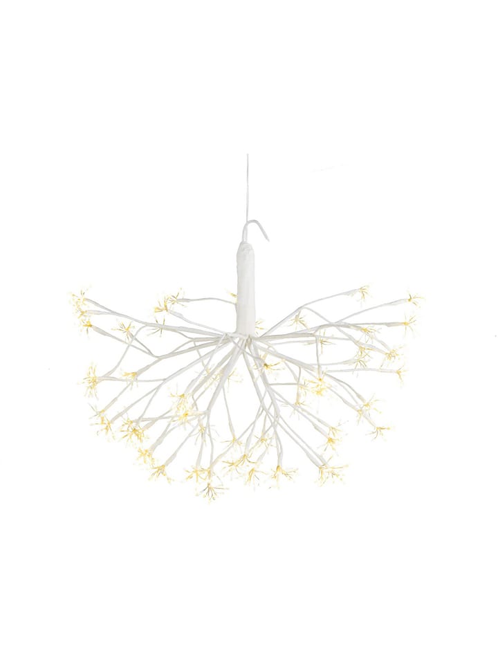 Bizzotto Dekoracyjna lampa LED "Artficio" w kolorze białym - Ø 10 cm rozmiar: onesize