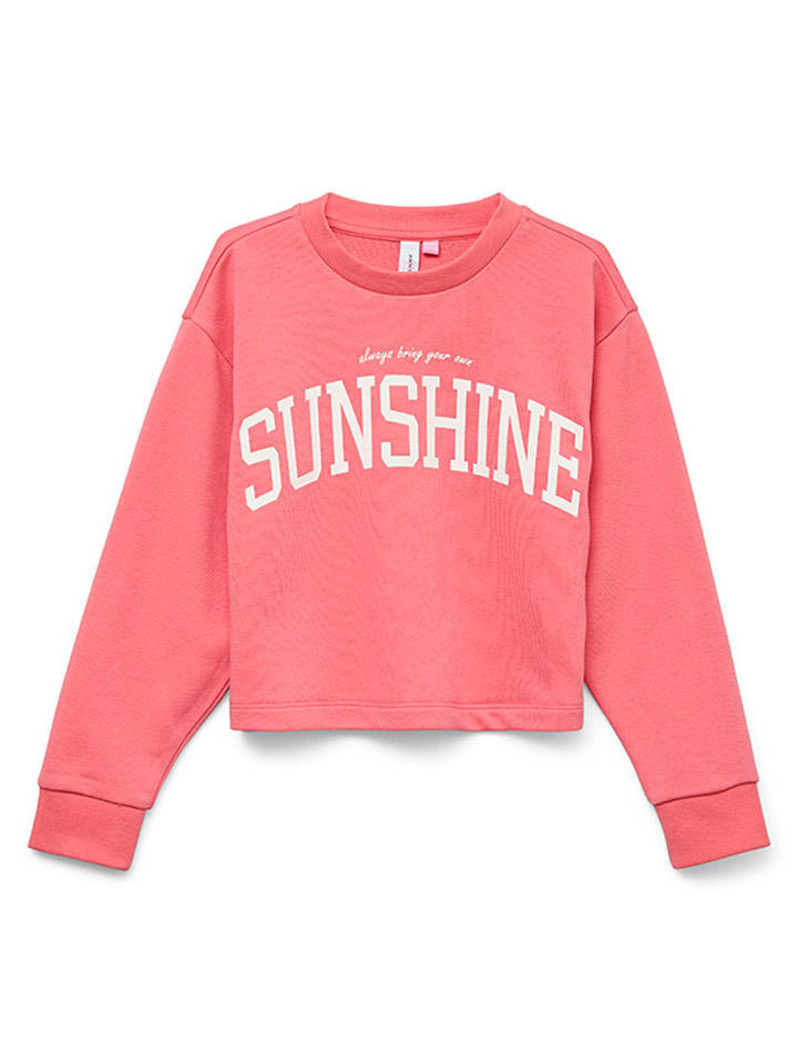 Vero Moda Girl Bluza "Linsey" w kolorze czerwonym rozmiar: 122/128