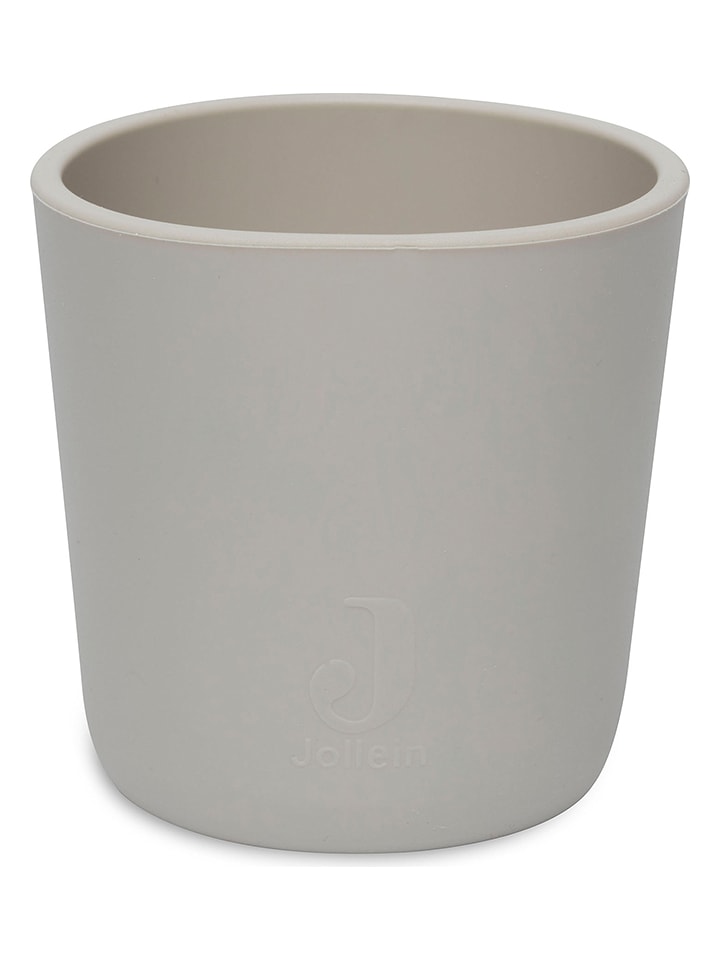 Jollein Kubek w kolorze szarym - Ø 7,3 cm rozmiar: onesize