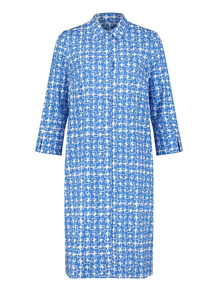 Vera Mont Sukienka w kolorze niebiesko-białym rozmiar: 46