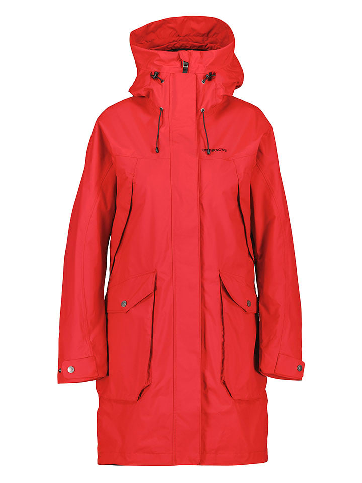 Didriksons Parka "Thelma" w kolorze czerwonym rozmiar: 38