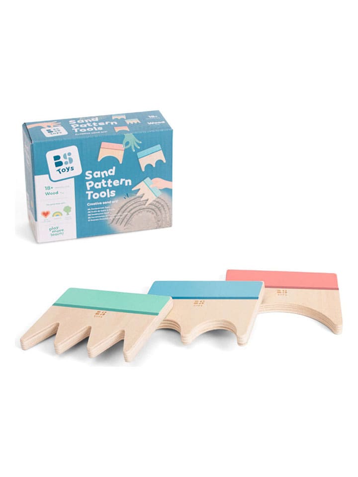 BS Toys Narzędzia do tworzenia wzorów piaskowych - 18 m+ rozmiar: onesize