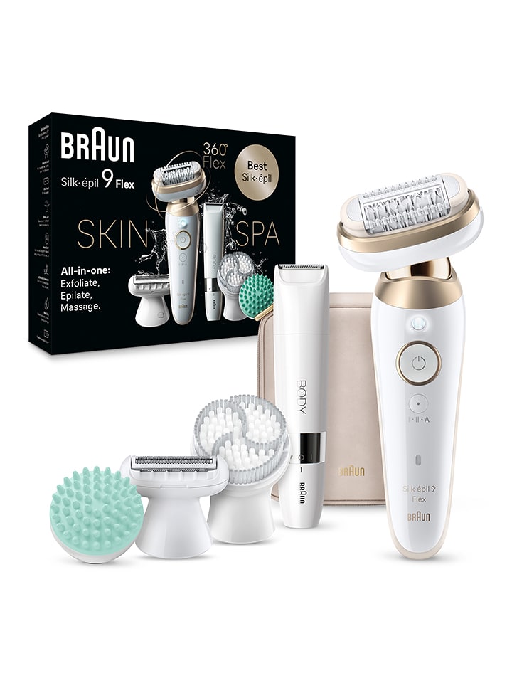 Braun Depilator "Silk-épil 9-481 3D SkinSpa" w kolorze złoto-białym rozmiar: onesize