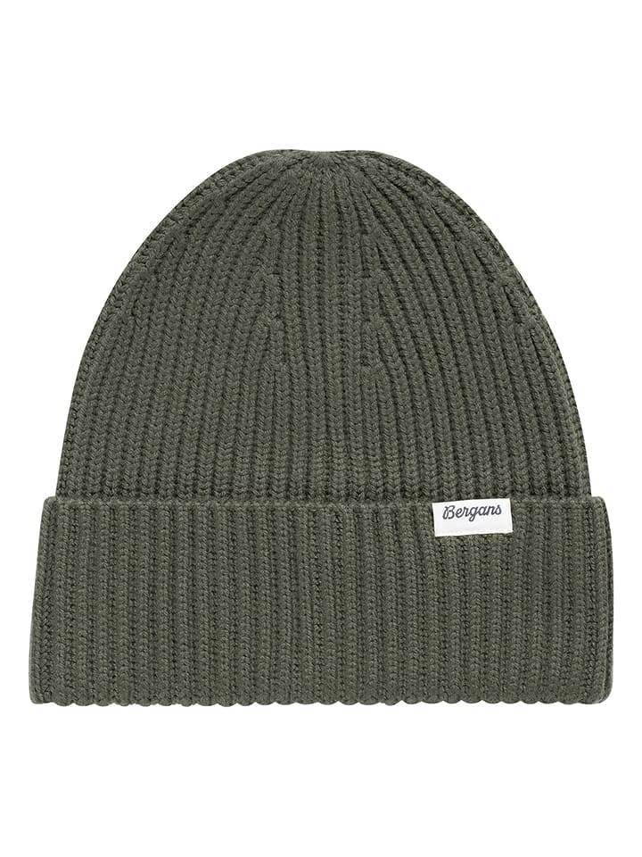 Bergans Wełniana czapka w kolorze khaki rozmiar: onesize