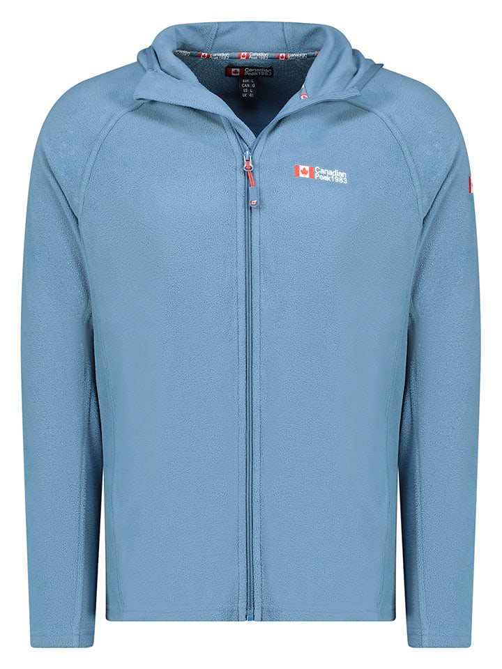 Canadian Peak Kurtka polarowa "Tugoodeak" w kolorze błękitnym rozmiar: S
