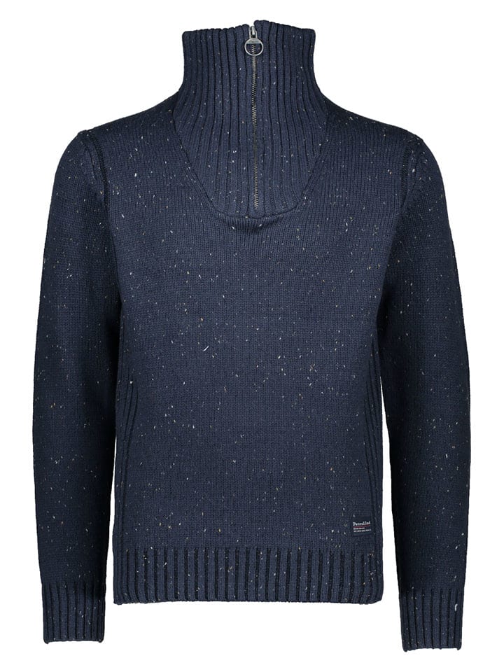 Petrol Industries Sweter w kolorze granatowym rozmiar: 3XL