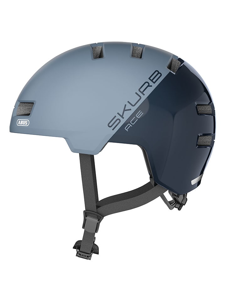 ABUS Kask rowerowy "Skurb ACE" w kolorze granatowo-błękitnym rozmiar: 52-56 cm
