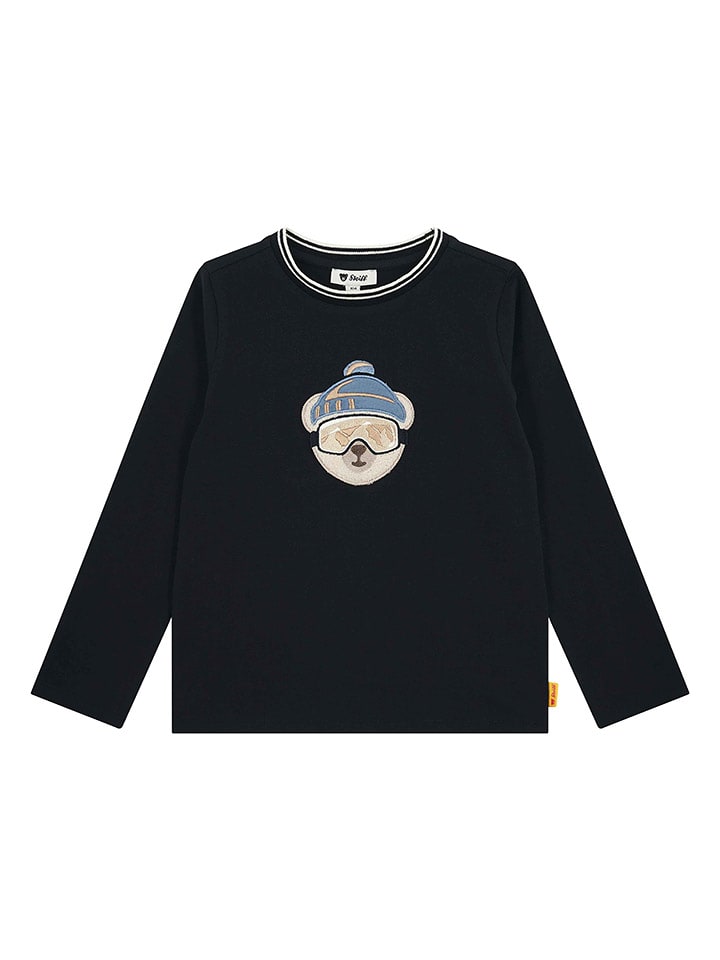 Steiff Koszulka w kolorze czarnym rozmiar: 98