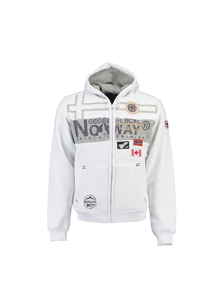 Geographical Norway Bluza "Garadock" w kolorze białym rozmiar: 152