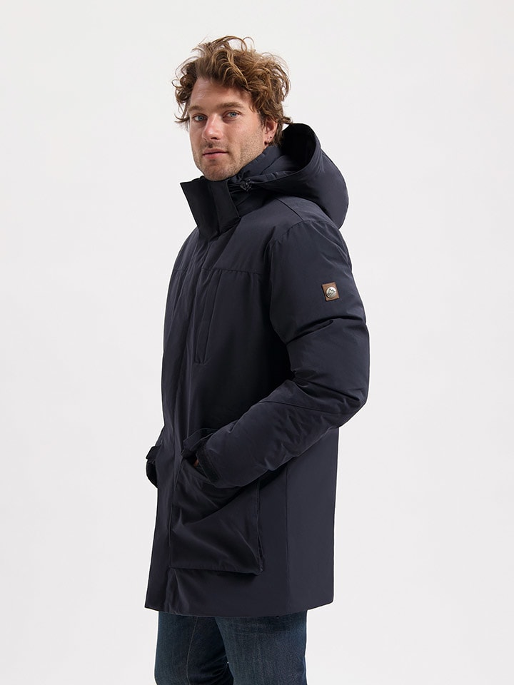 TRAVELIN' Kurtka przejściowa "Rasmus" w kolorze granatowym rozmiar: XXL