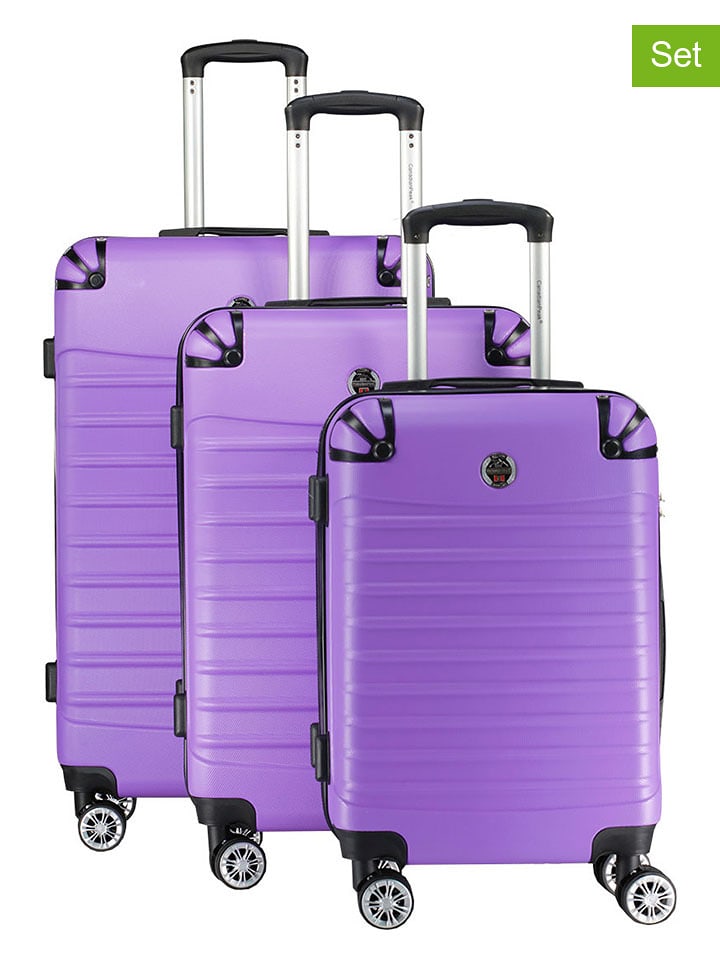 Canadian Peak 3-częściowy zestaw "Shockeak" w kolorze fioletowym rozmiar: onesize