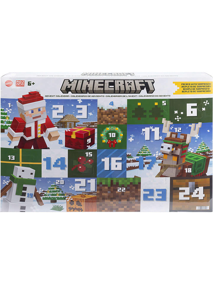 Mattel Kalendarz adwentowy "Minecraft" - 6+ rozmiar: onesize