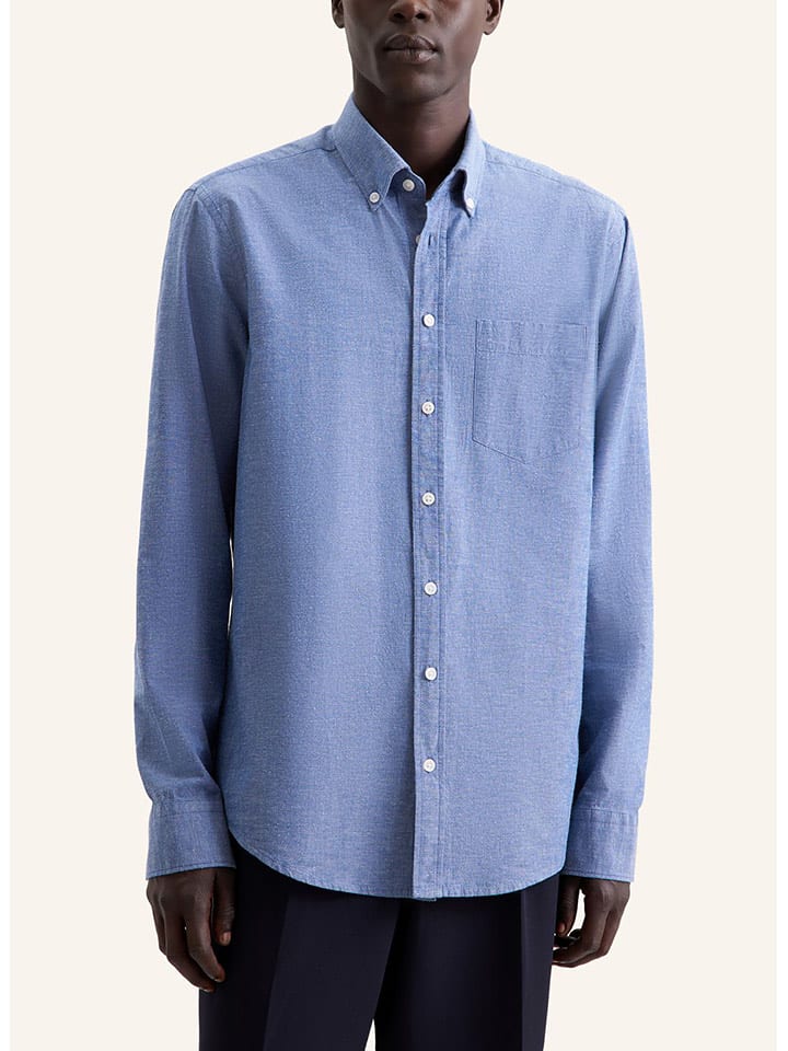 Seidensticker Koszula w kolorze niebieskim rozmiar: 46