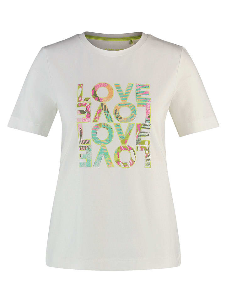 Gerry Weber Koszulka w kolorze kremowym rozmiar: 42