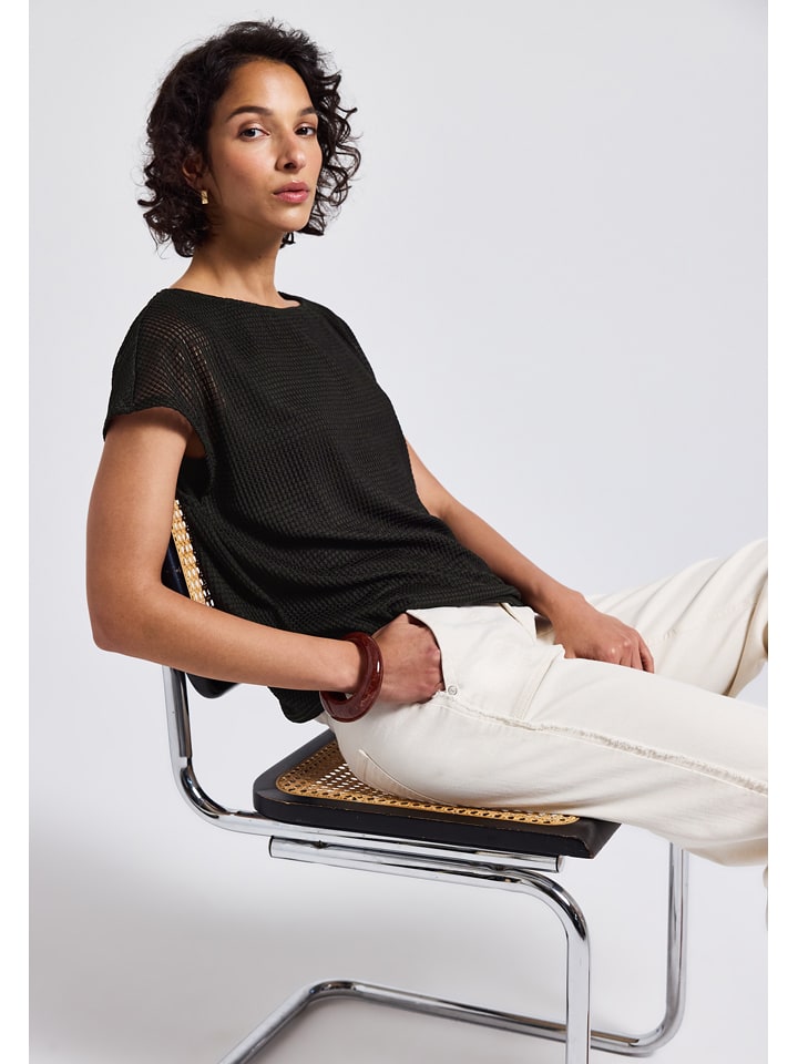 Street One Koszulka w kolorze czarnym rozmiar: 38