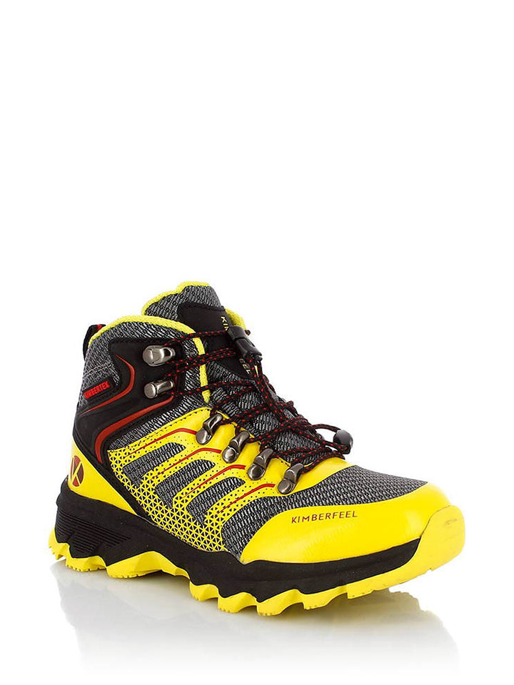 Kimberfeel Buty turystyczne "Lior" w kolorze żółto-czarnym rozmiar: 31