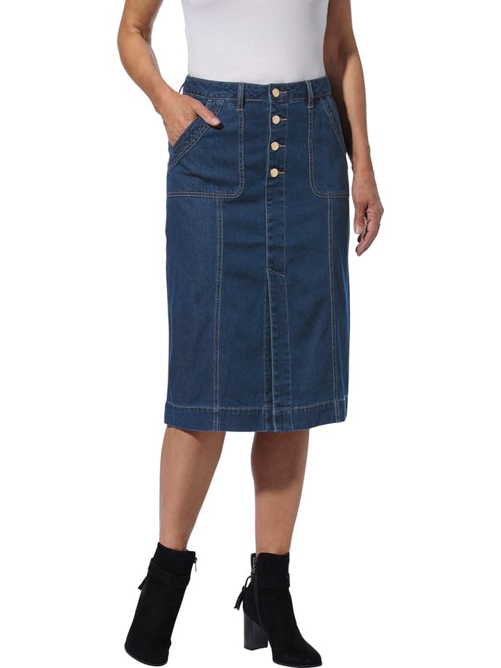 WITT WEIDEN Spódnica dżinsowa w kolorze niebieskim rozmiar: 42