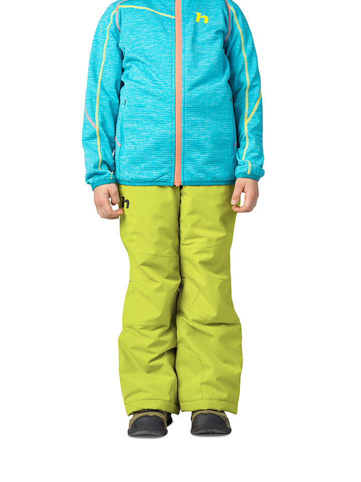 Hannah Spodnie narciarskie w kolorze jasnozielonym rozmiar: 146/152