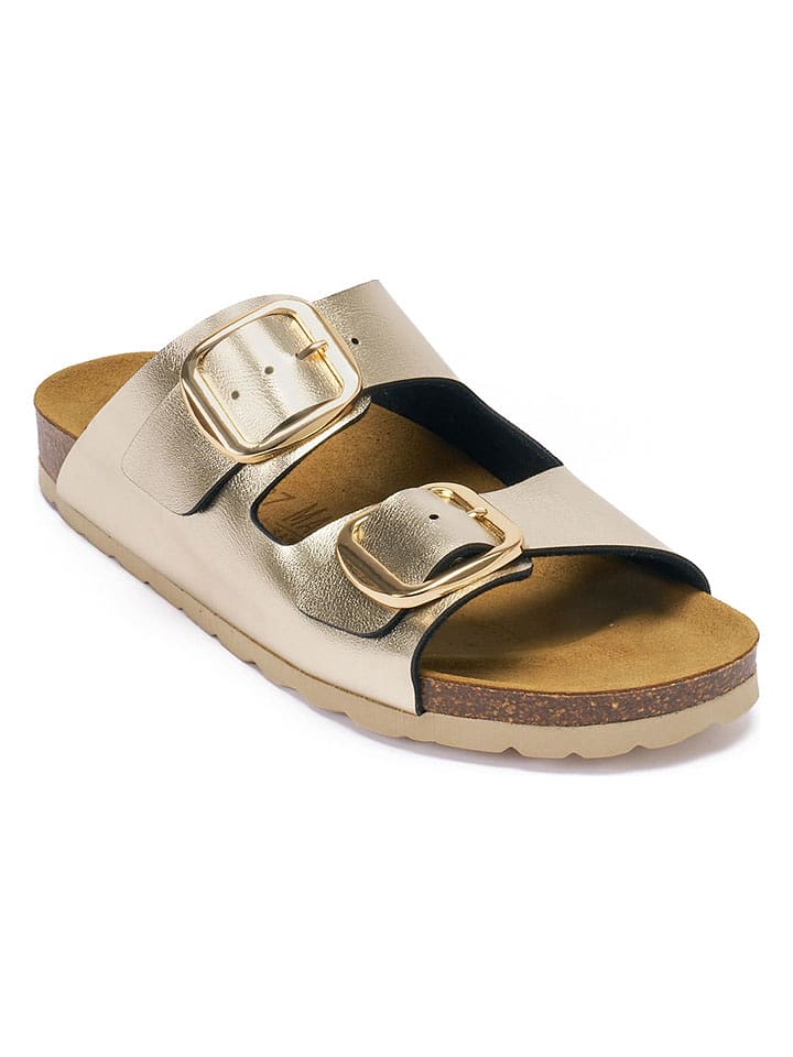 Mandel Klapki w kolorze złotym rozmiar: 39