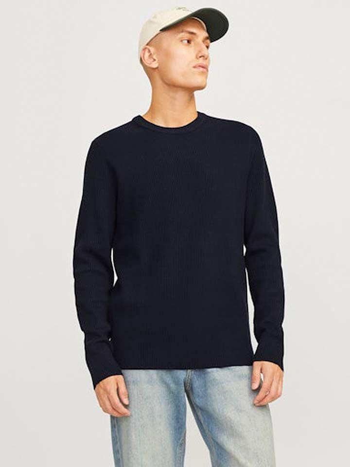 Jack & Jones Sweter w kolorze granatowym rozmiar: L