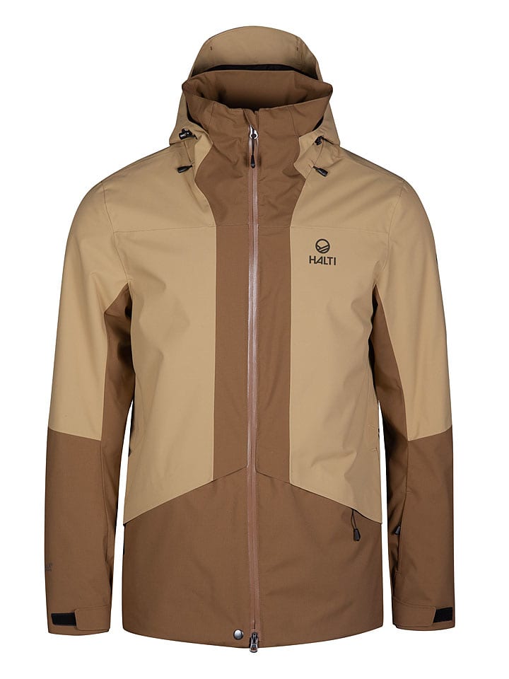 Halti Kurtka narciarska "Planker DX" w kolorze jasnobrązowym rozmiar: XXL