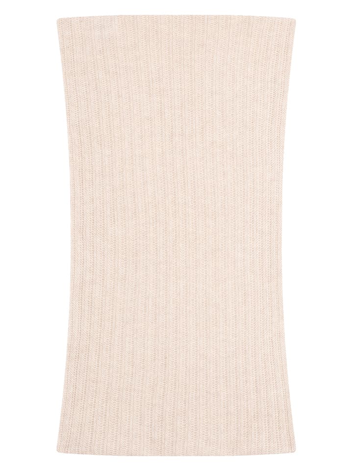 Perfect Cashmere Kaszmirowy szal-koło "Clody" w kolorze beżowym rozmiar: onesize