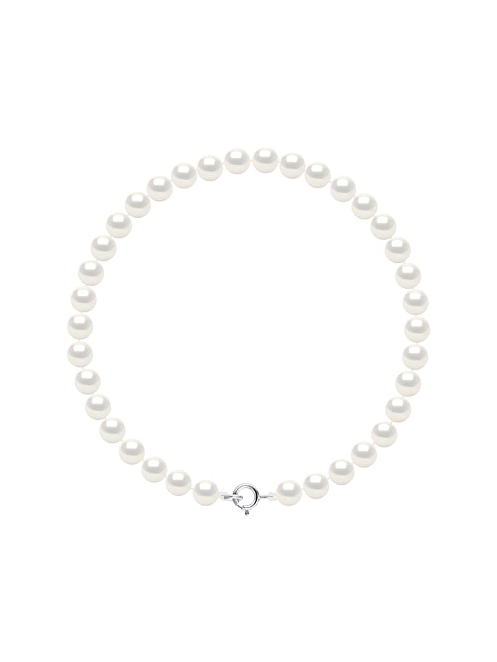 Pearline Bransoletka z perłami w kolorze białym rozmiar: onesize