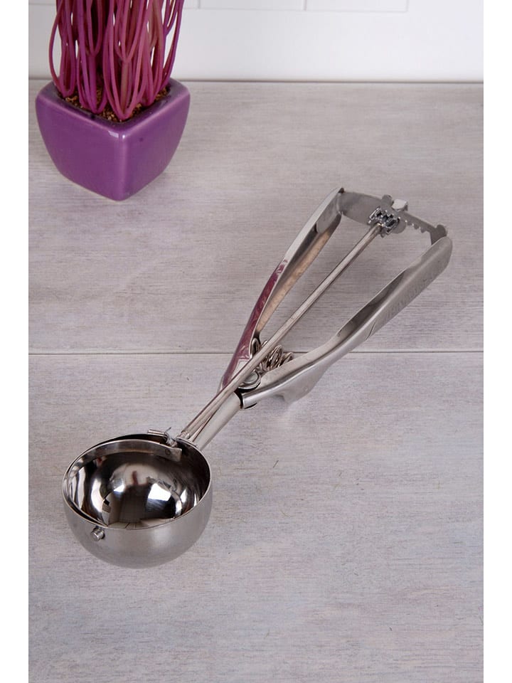 Violeta Home Łyżka w kolorze srebrnym do lodów - dł. 22 cm rozmiar: onesize
