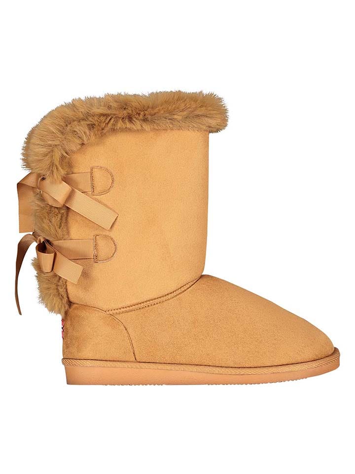 Geographical Norway Kozaki zimowe "Omarie" w kolorze jasnobrązowym rozmiar: 38