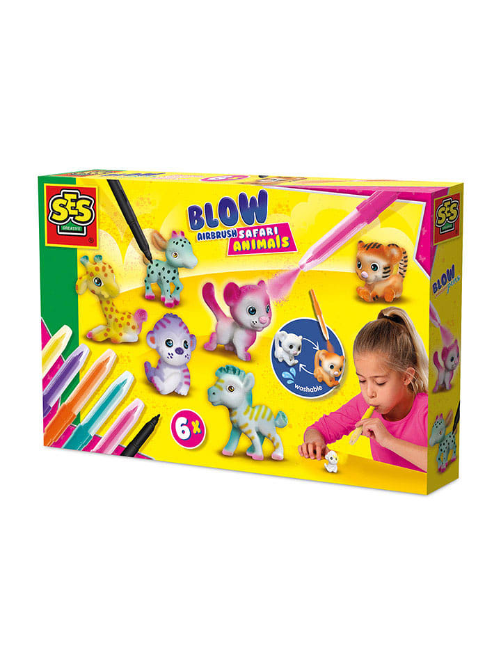 SES Zestaw pisaków Airbrush - 5+ rozmiar: onesize