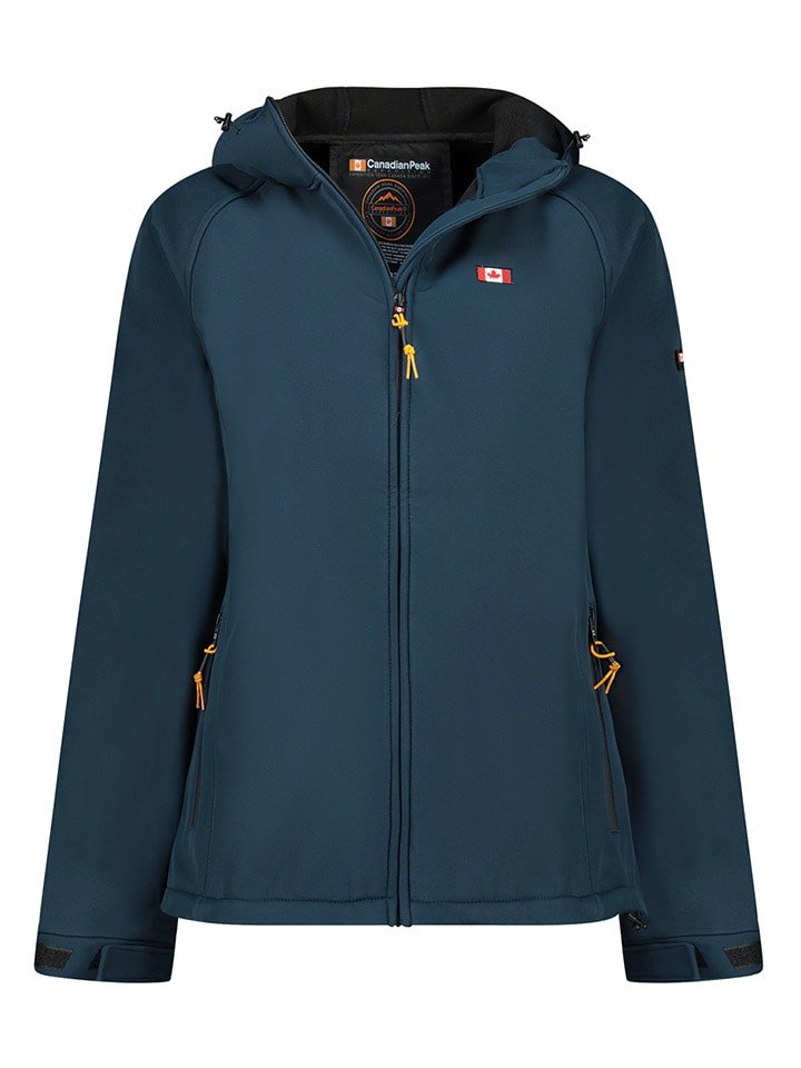 Canadian Peak Kurtka softshellowa "Tamilaloreak" w kolorze granatowym rozmiar: S