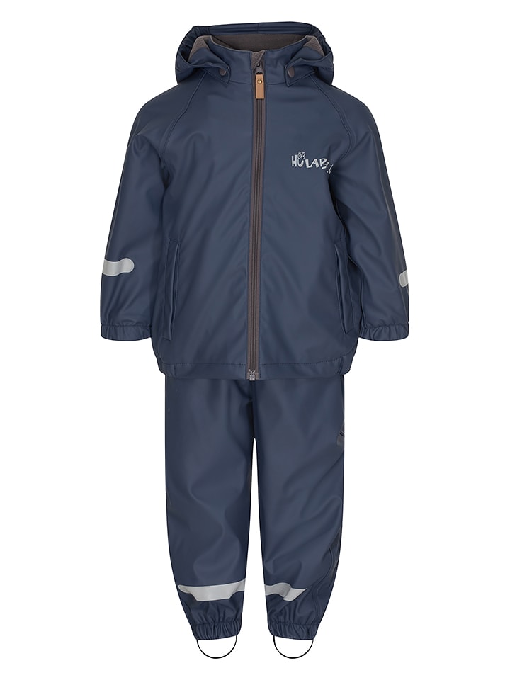 HULABALU 2-częściowy zestaw przeciwdeszczowy "Storm" w kolorze granatowym rozmiar: 80