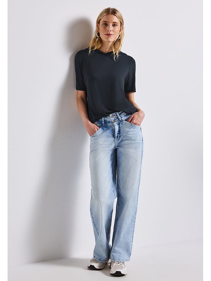 Street One Koszulka w kolorze granatowym rozmiar: 40