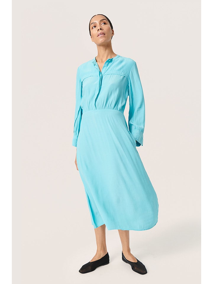 Soaked in Luxury Sukienka w kolorze turkusowym rozmiar: XL