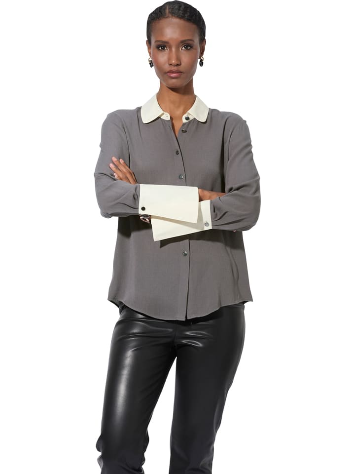 WITT WEIDEN Bluzka w kolorze szarym rozmiar: 36