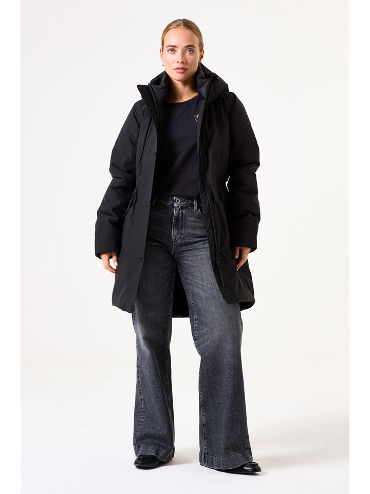 Garcia Parka w kolorze czarnym rozmiar: XS