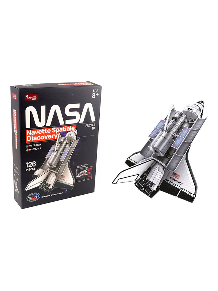 MGM 126-częściowe puzzle 3D "Spaceshuttle Discovery" - 8+ rozmiar: onesize