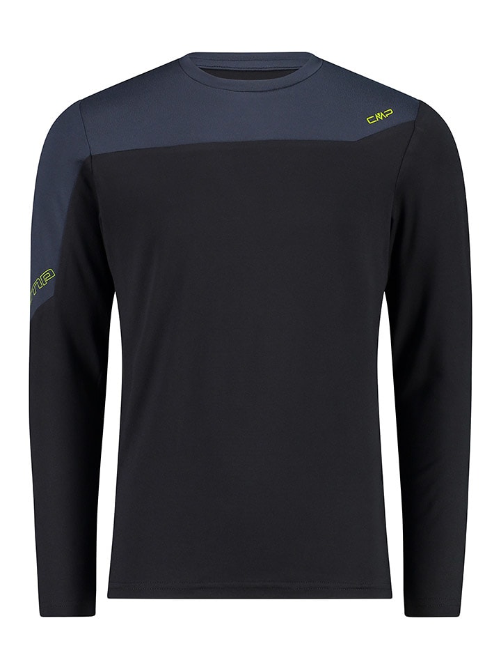 CMP Koszulka funkcyjna w kolorze czarno-granatowym rozmiar: 164