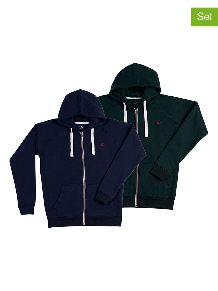 The Time of Bocha Bluzy (2 szt.) w kolorze granatowym i czarnym rozmiar: XL