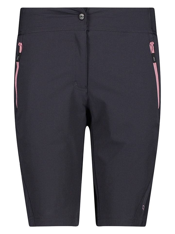 CMP Bermudy trekkingowe w kolorze czarnym rozmiar: 38