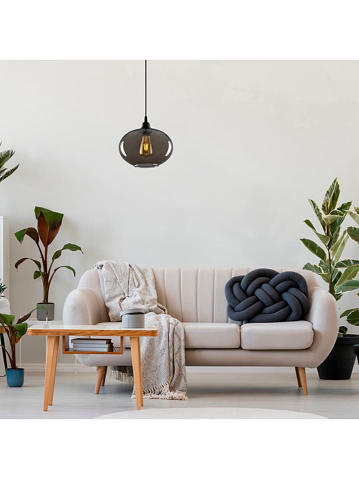 Opviq Lampa wisząca "Smoked" w kolorze czarnym - Ø 27 cm rozmiar: onesize