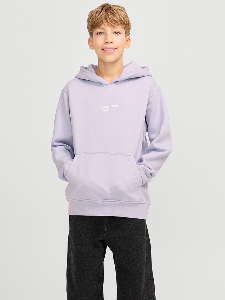 JACK & JONES Junior Bluza "Vesterbro" w kolorze fioletowym rozmiar: 128