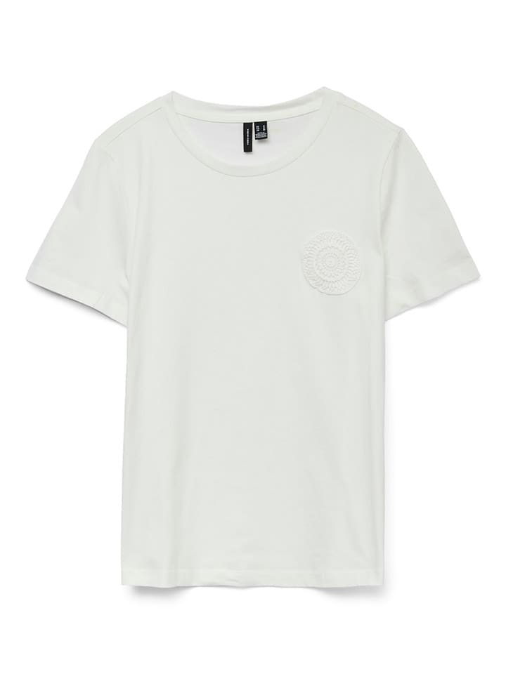 Vero Moda Koszulka w kolorze białym rozmiar: XS
