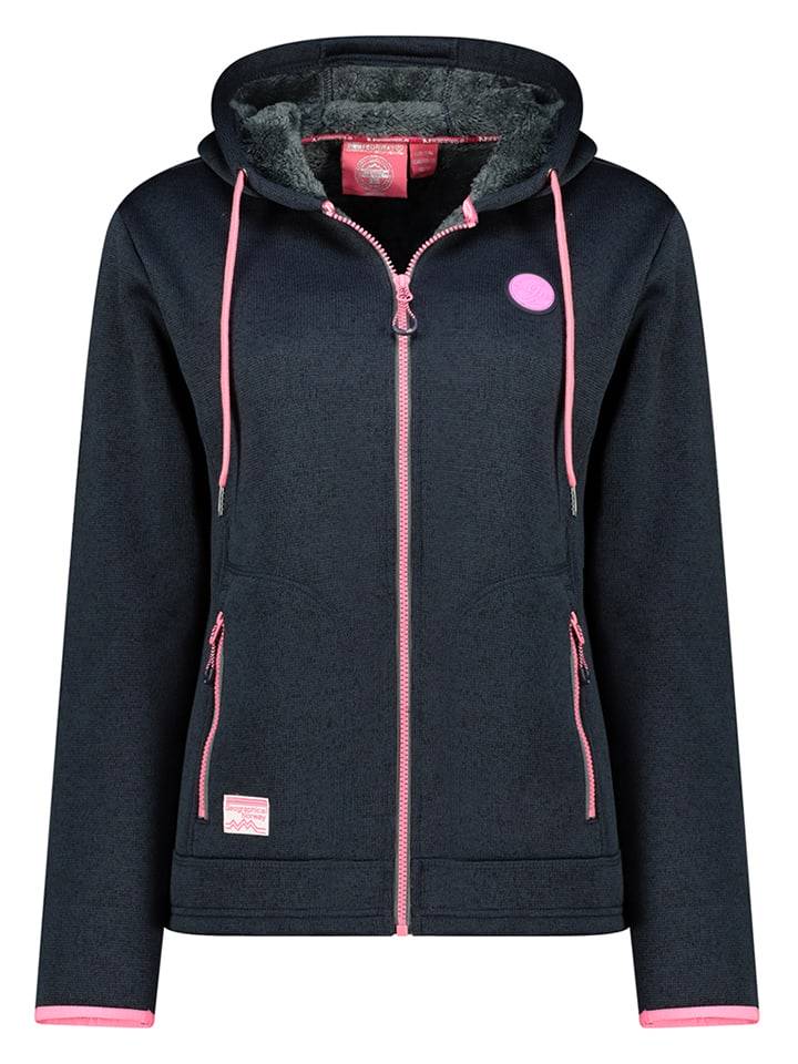 Geographical Norway Kurtka polarowa "Umariona" w kolorze granatowym rozmiar: L