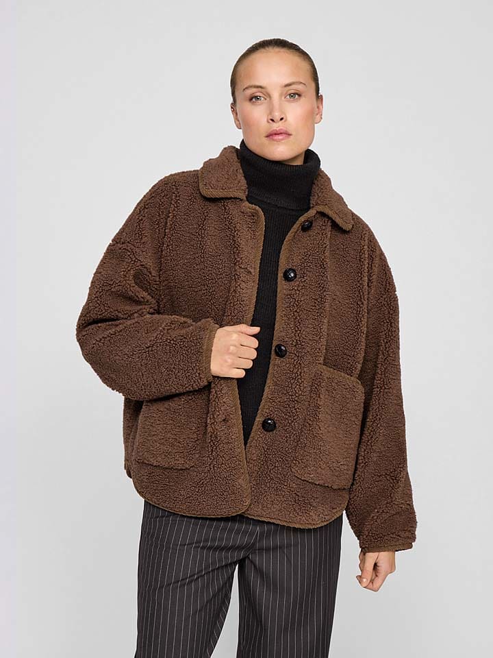 Vila Kurtka pluszowa "Melusa" w kolorze brązowym rozmiar: 38