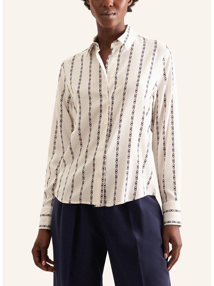 Seidensticker Koszula w kolorze białym rozmiar: 44