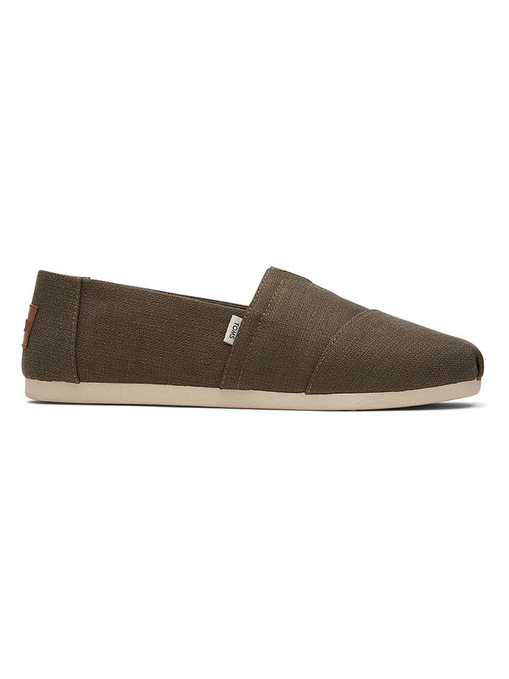 TOMS Espadryle w kolorze khaki rozmiar: 42