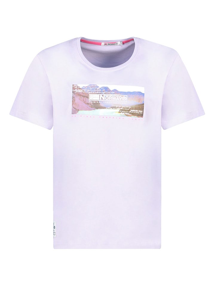 Geographical Norway Koszulka w kolorze fioletowym rozmiar: XL