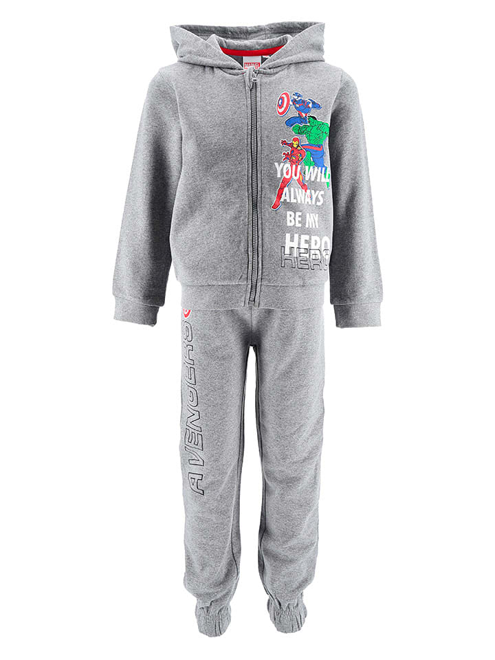 Avengers 2-częściowy zestaw "Avengers" w kolorze szarym rozmiar: 104