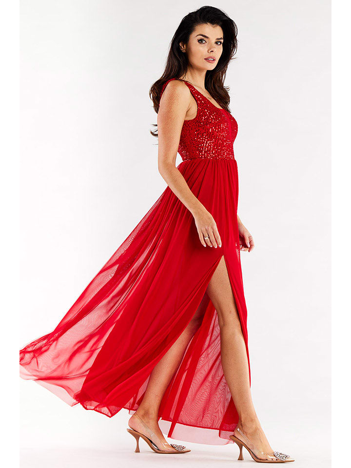 Awama Sukienka w kolorze czerwonym rozmiar: XL